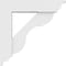 Ekena Millwork Standard Carmel Architectural Grade PVC Bracket With Traditional Ends, 3"W x 14"D x 14"H BKTP03X14X14CAR01 - alternate 2
